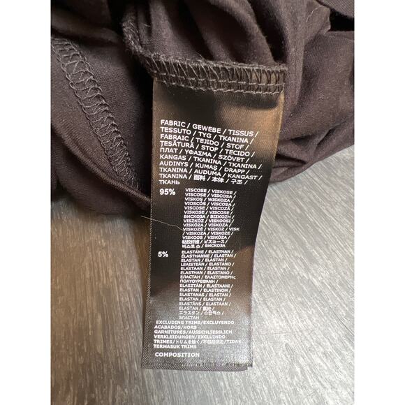 Killstar Repent Long Sleeve Asymmetric Hem Tunic Women's Size XL Black - Picture 4 of 4